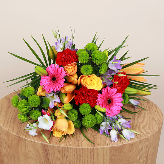 Frischer Blumenstrauß geliefert in Zug